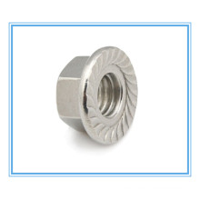 Stainless Steel Hex Flange Nut (DIN6923)